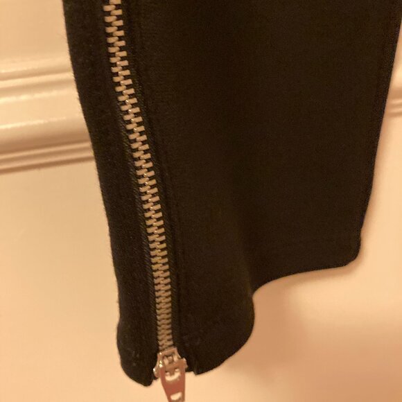 Bebe legging with SILVER ankle zipper - Picture 1 of 13
